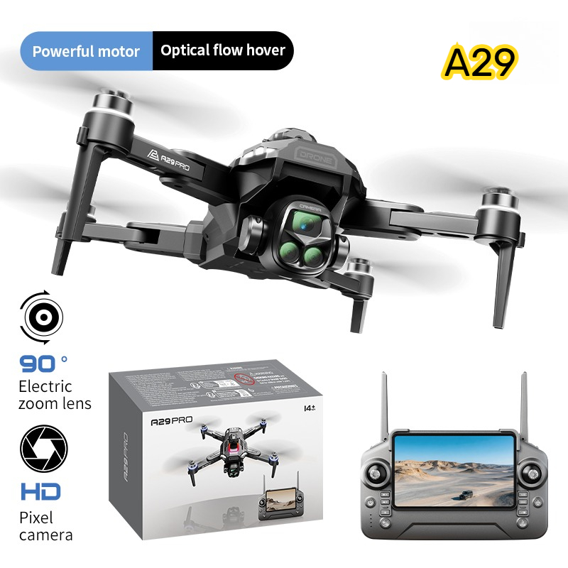 RC FPV Quadcopter A29 Mecha St - Drone Controller Screen ulasan dan harga