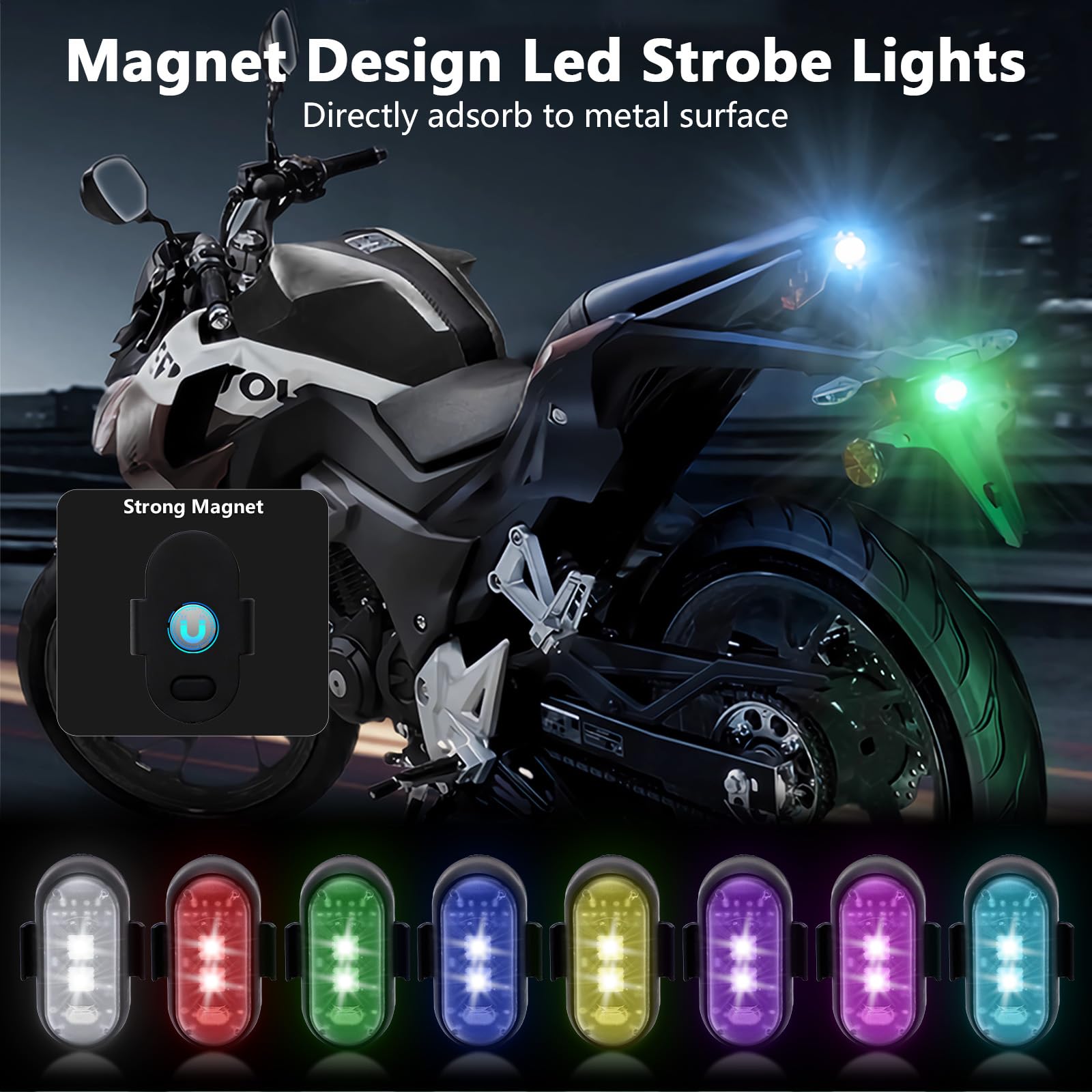 4 Pcs Led Strobe Lights with R - Drone Strobe Light ulasan dan harga