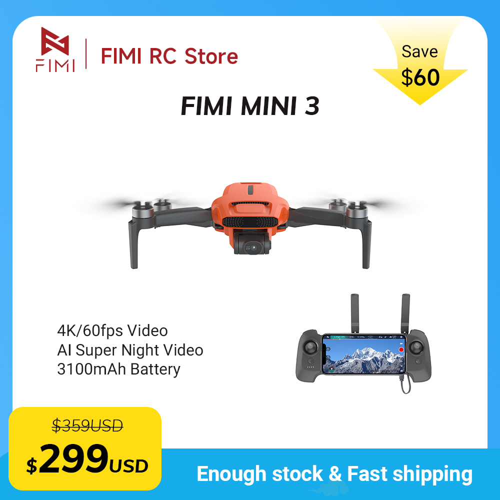 FIMI MINI 3 Camere Drone 4K 60 - Drone Controller Screen ulasan dan harga