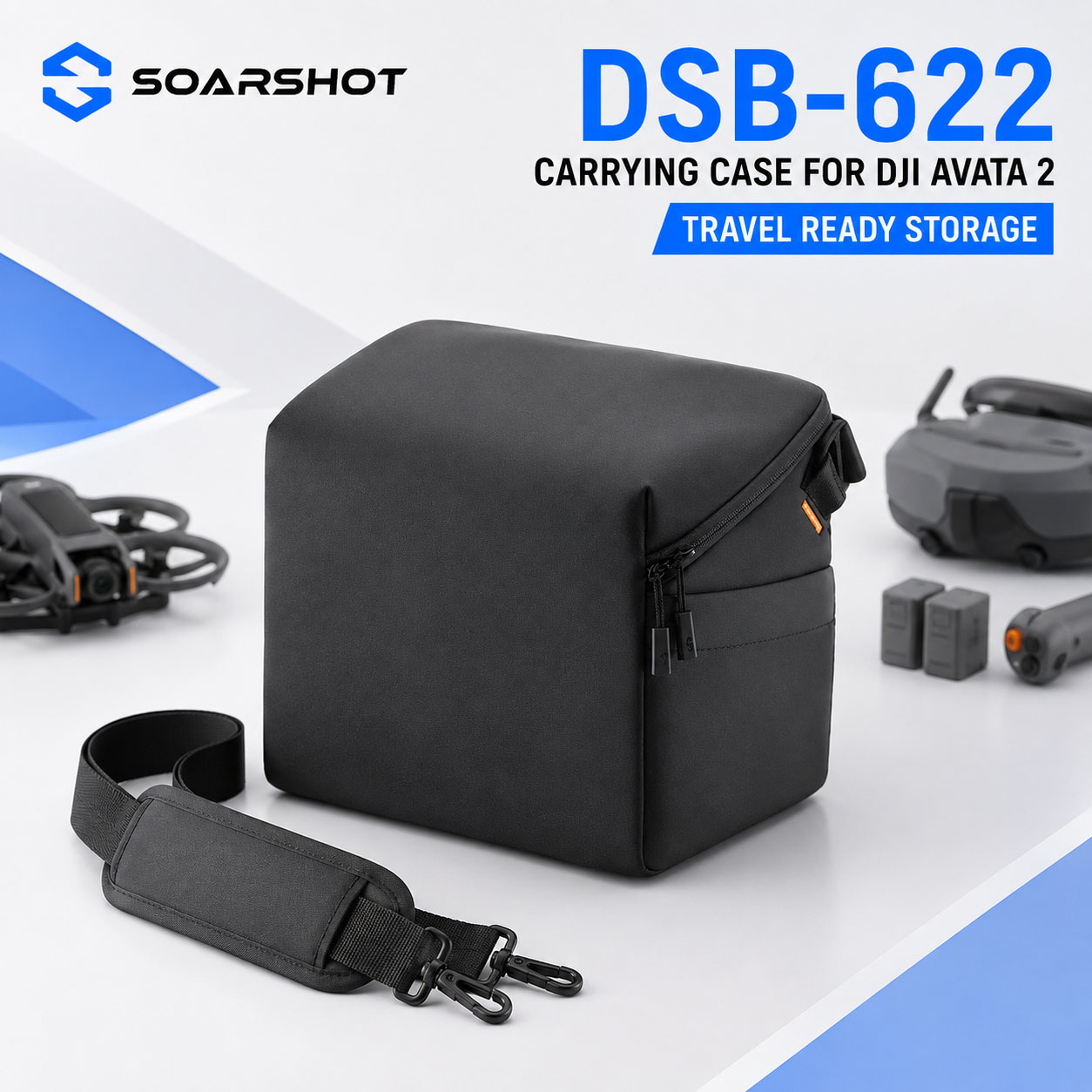 SOARSHOT Carrying Case for DJI - Drone Carrying Case ulasan dan harga