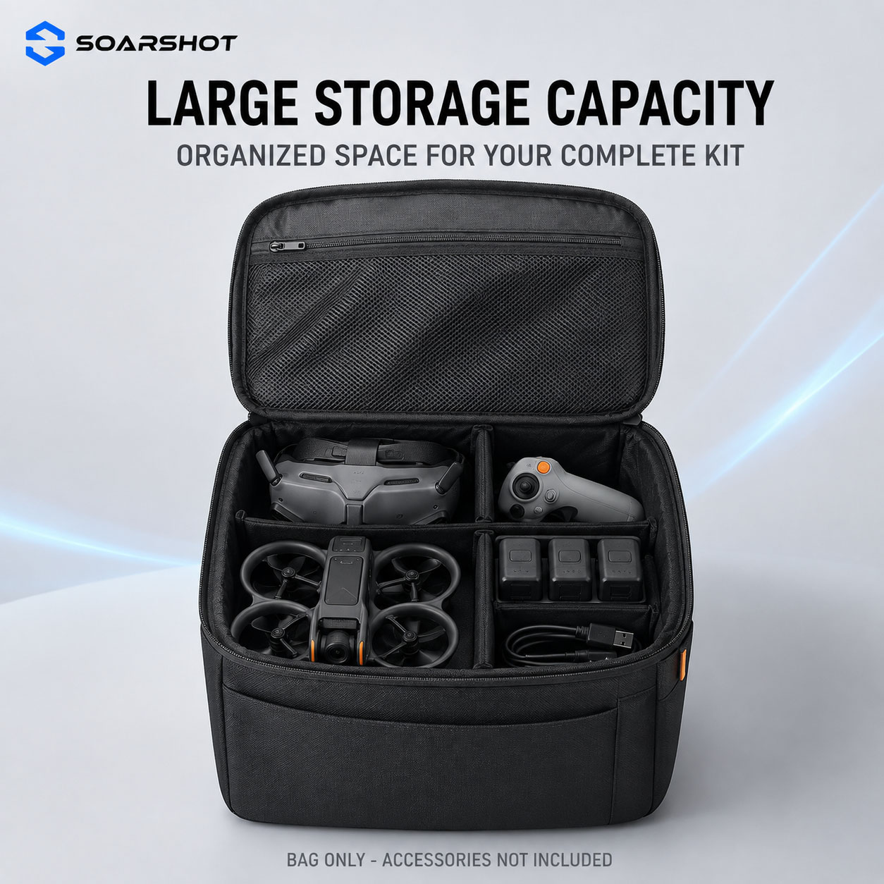 SOARSHOT Carrying Case for DJI - Drone Carrying Case ulasan dan harga